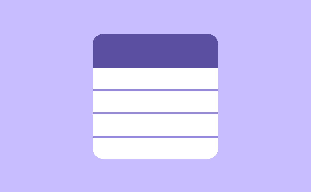 Picture of notes